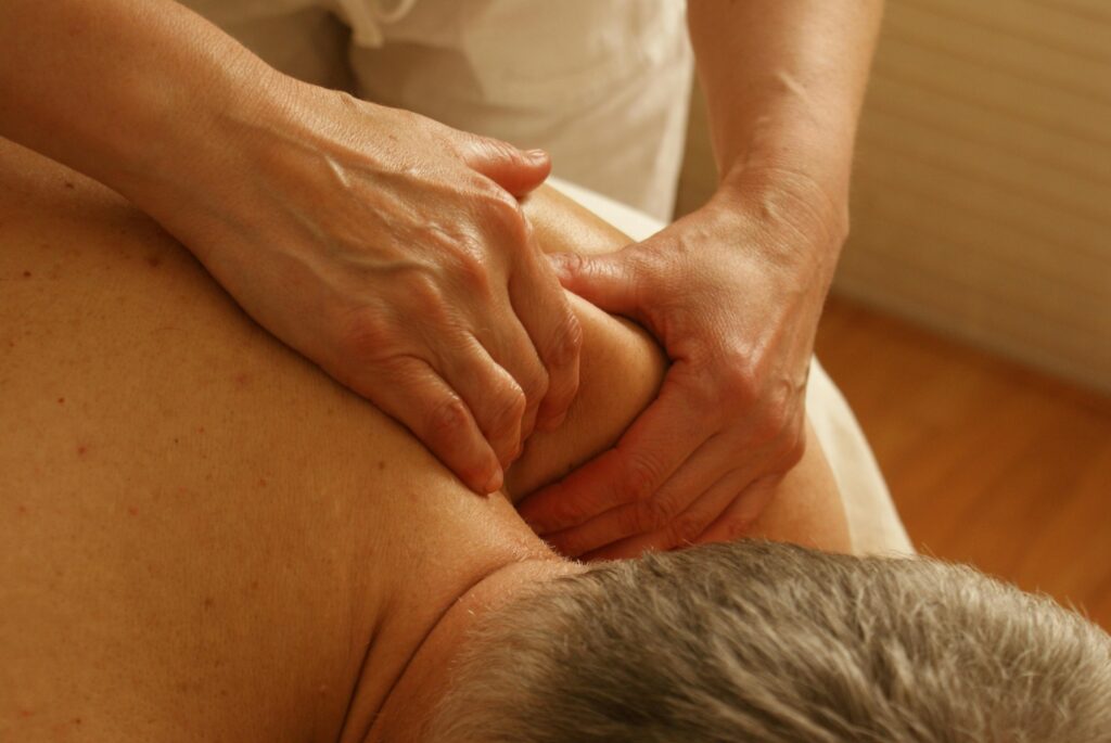 Deep Tissue Massage therapy for chronic muscle pain relief at Arowa Luxury Spa Banani.